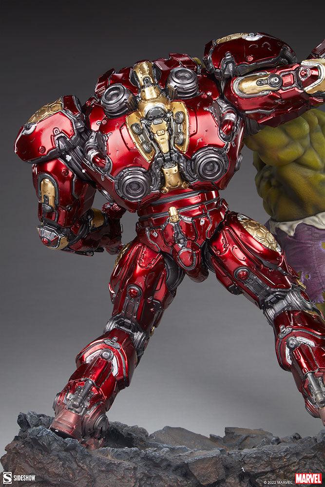 Sideshow The Avengers - Hulk vs Hulkbuster 19” Maquette Statue 200571 - ToyFury