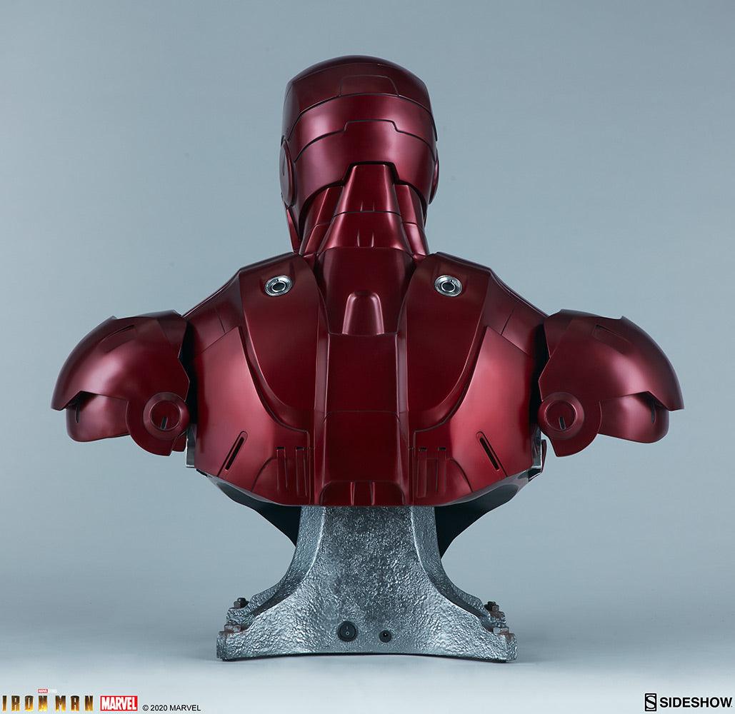 Sideshow Marvel IRON MAN MARK III Life-Size Bust 400329 - ToyFury