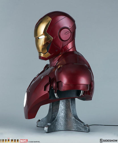 Sideshow Marvel IRON MAN MARK III Life-Size Bust 400329 - ToyFury