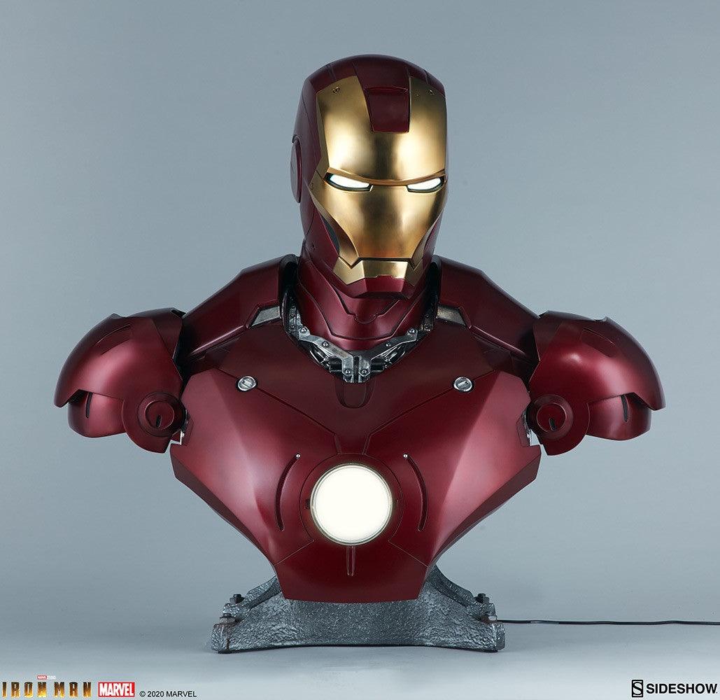 Sideshow Marvel IRON MAN MARK III Life-Size Bust 400329 - ToyFury