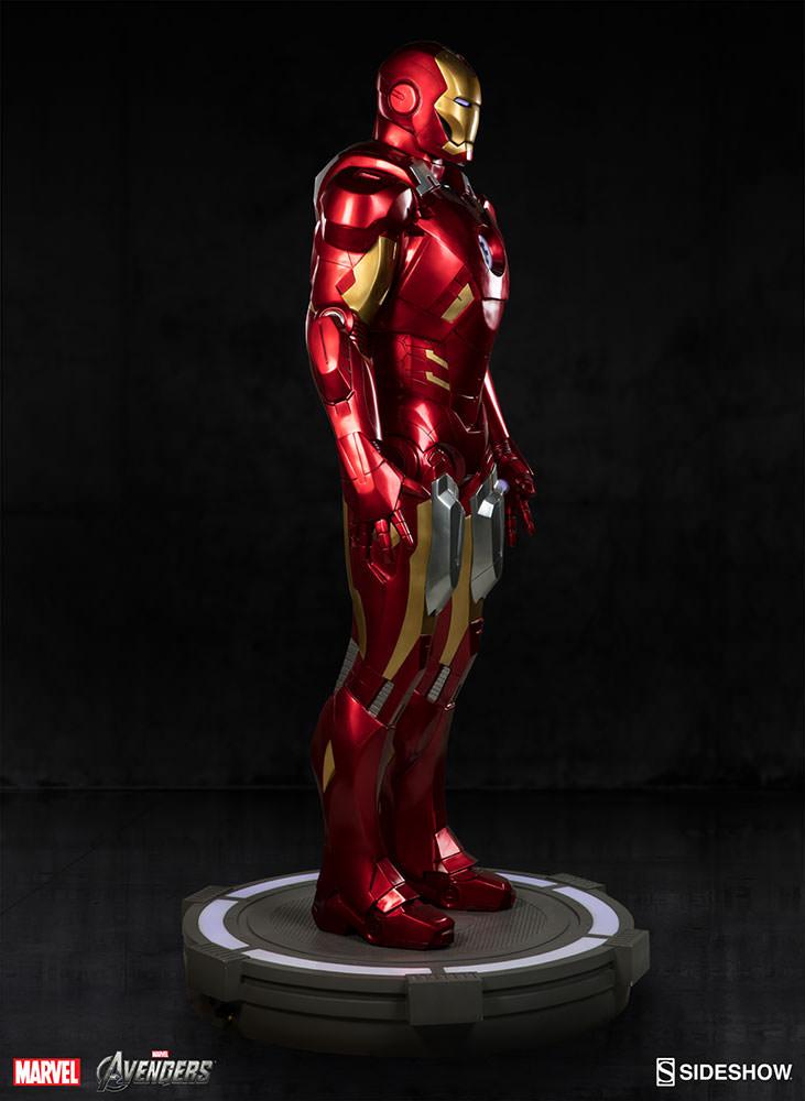 Sideshow Avengers - Iron Man Mark VII (7) 1:1 Scale Life-Size Statue 400311 - ToyFury