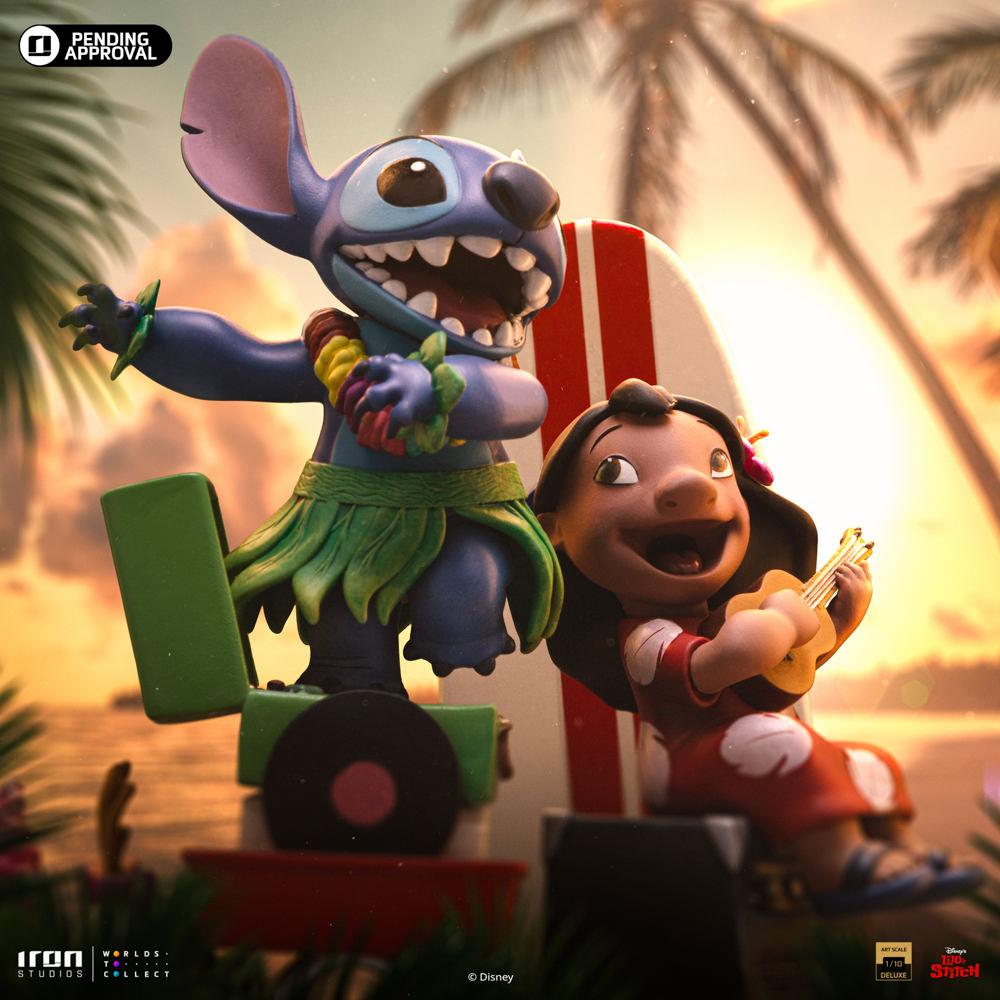 【Preorder】Iron Studios LILO & STITCH DELUXE 1:10 Scale Statue DSNEY107224-10 - ToyFury