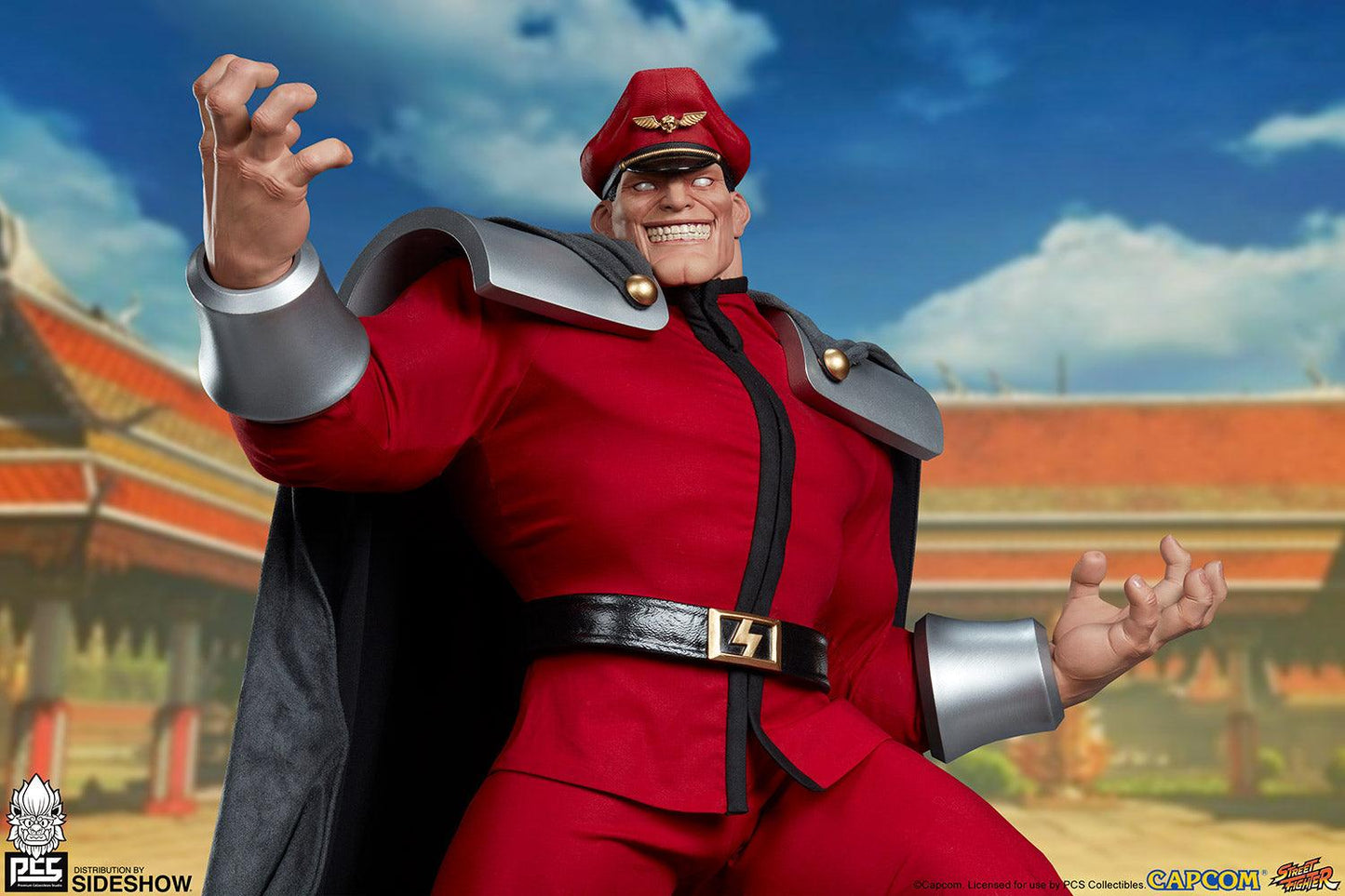 PCS x Sideshow Street Fighter V - M. Bison Alpha 1/3 Scale Statue 9070882 - ToyFury