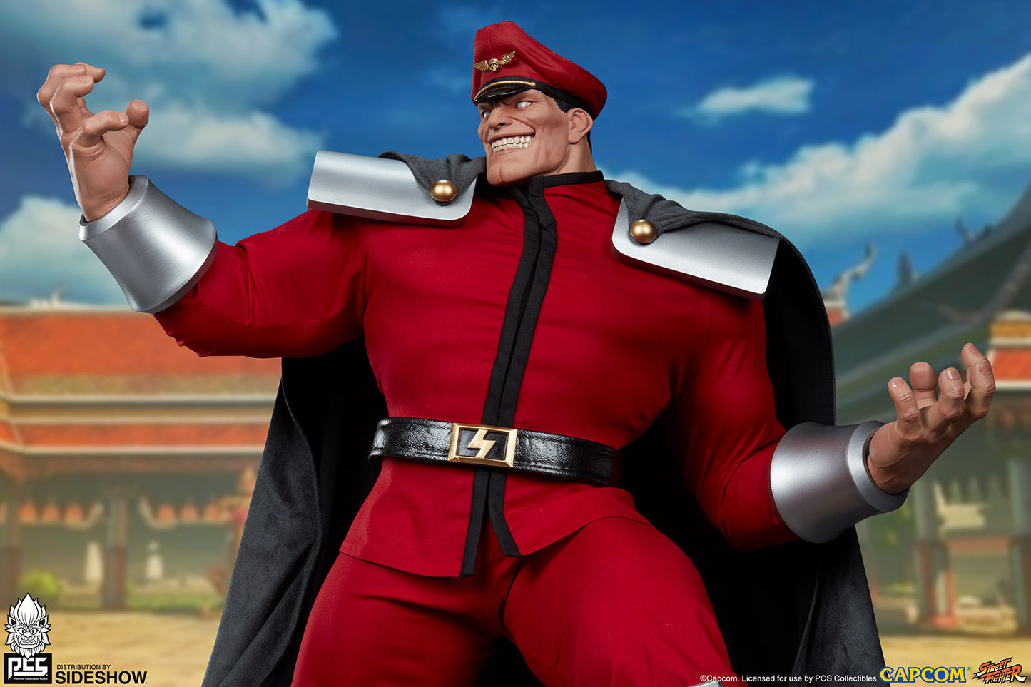 PCS x Sideshow Street Fighter V - M. Bison Alpha 1/3 Scale Statue 9070882 - ToyFury