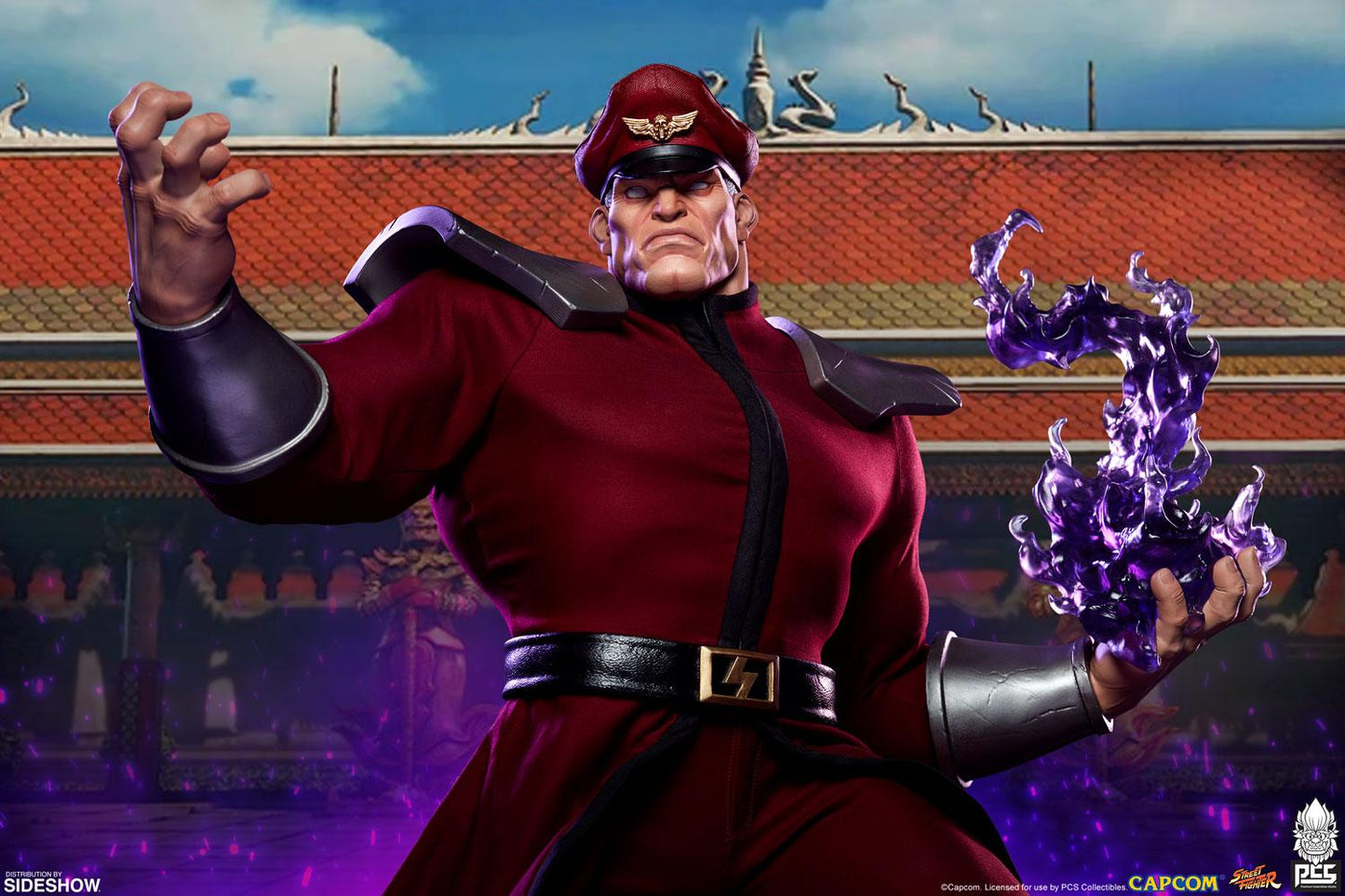 PCS x Sideshow Street Fighter V - M. Bison Alpha 1/3 Scale Statue 907088 - ToyFury