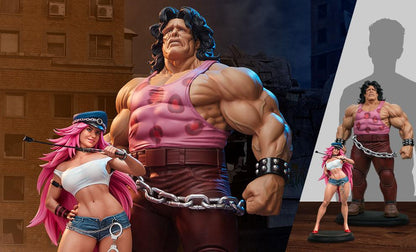 Sideshow x PCS 1/4 Street Fighter Mad Gear Exclusive Hugo and Poison 1:4 Scale Statue Set 909216 - ToyFury