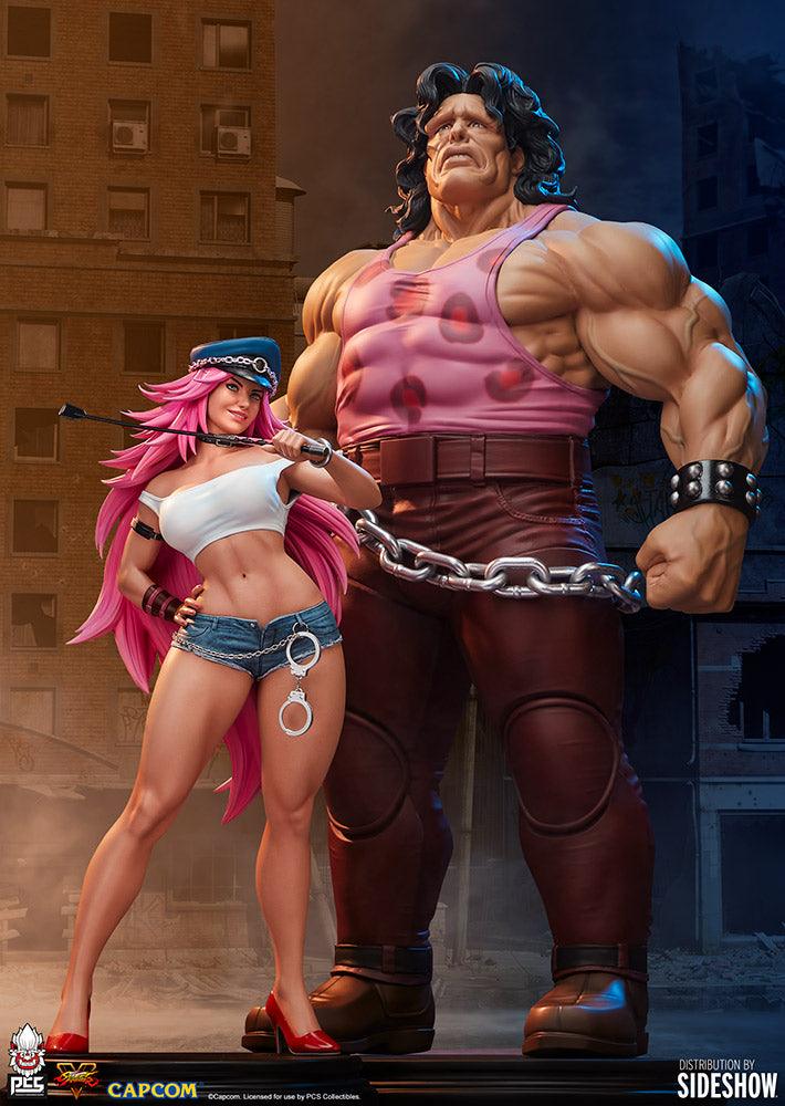 Sideshow x PCS 1/4 Street Fighter Mad Gear Exclusive Hugo and Poison 1:4 Scale Statue Set 909216 - ToyFury