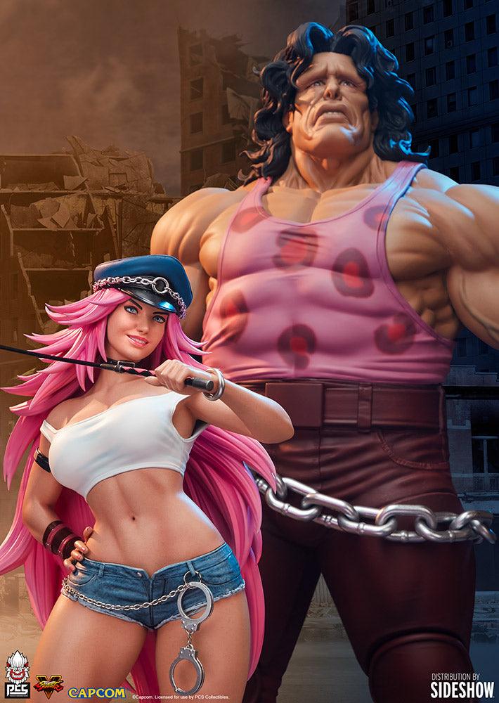 Sideshow x PCS 1/4 Street Fighter Mad Gear Exclusive Hugo and Poison 1:4 Scale Statue Set 909216 - ToyFury