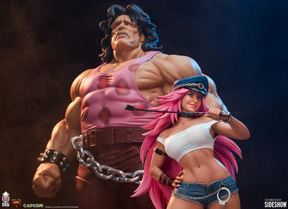 Sideshow x PCS 1/4 Street Fighter Mad Gear Exclusive Hugo and Poison 1:4 Scale Statue Set 909216 - ToyFury