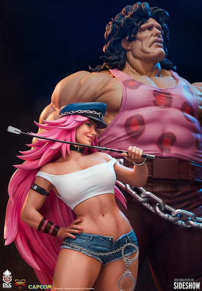 Sideshow x PCS 1/4 Street Fighter Mad Gear Exclusive Hugo and Poison 1:4 Scale Statue Set 909216 - ToyFury