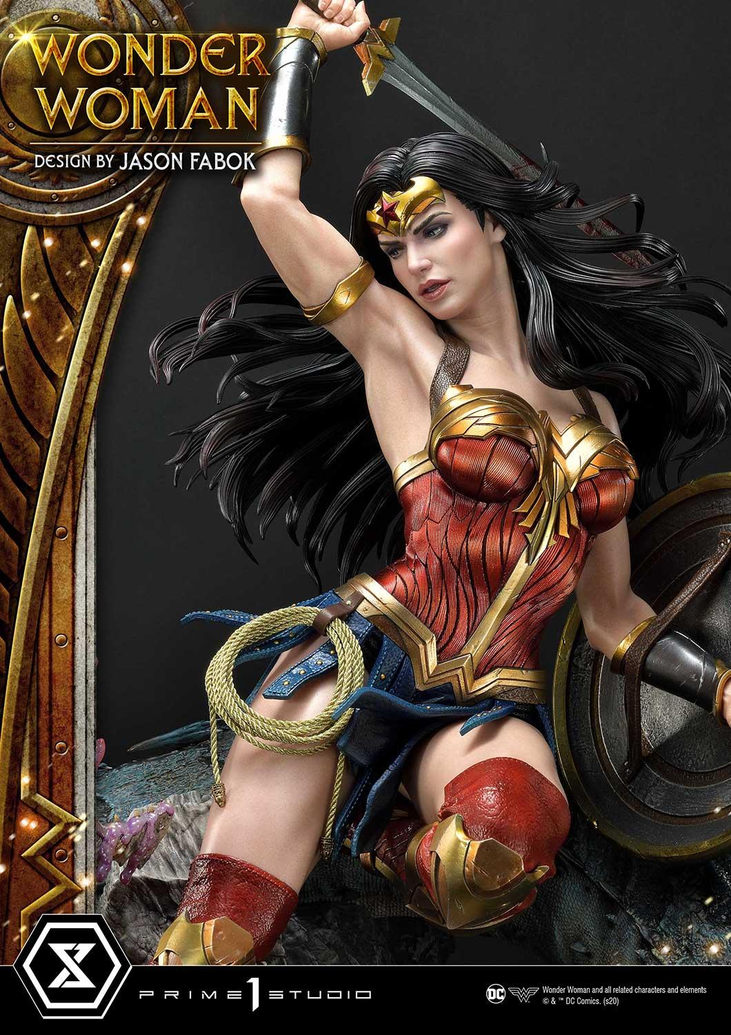 Prime 1 Studio MMDC-48EX Wonder Woman versus Hydra favorite (Concept Design By Jason Fabok)