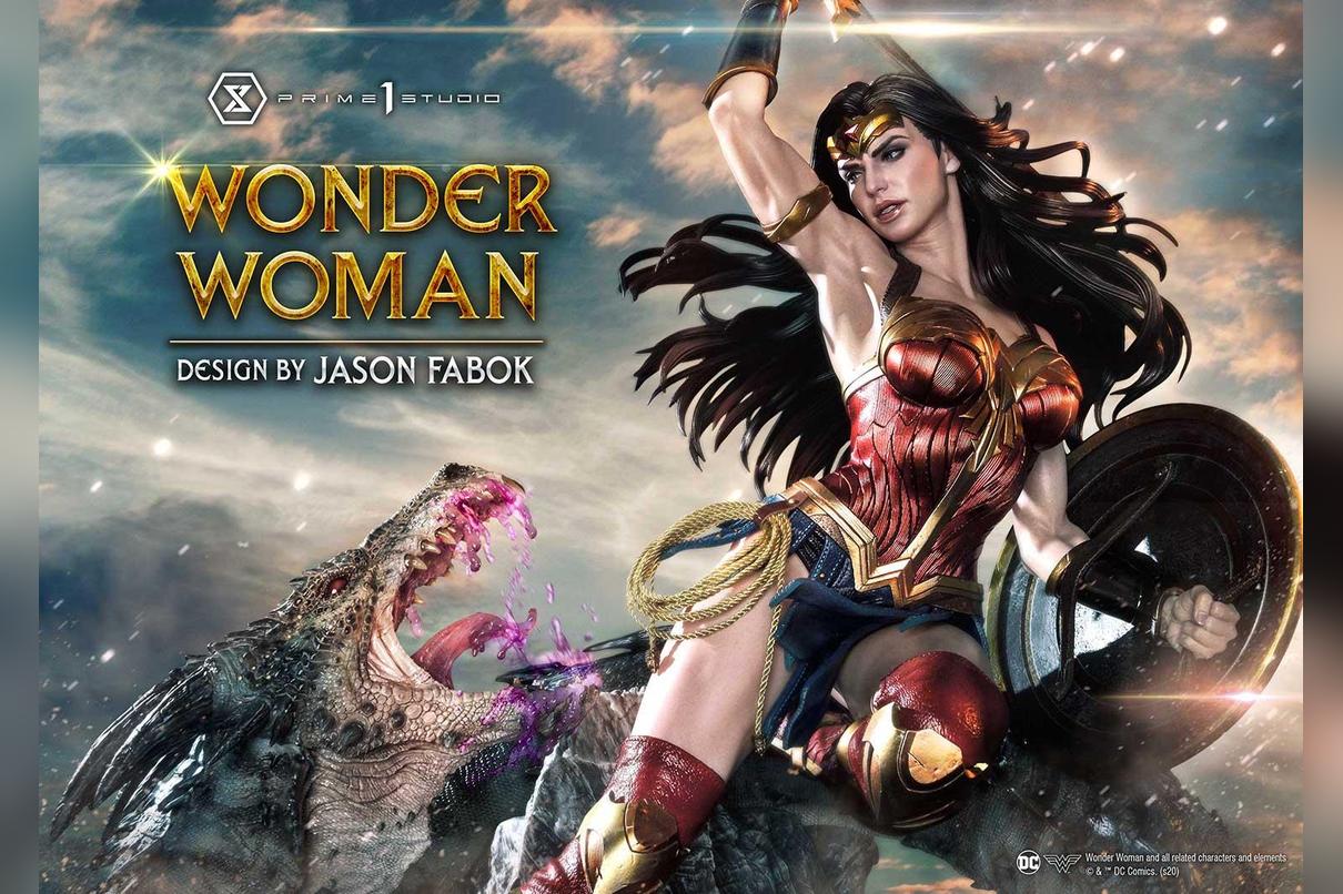 Prime 1 Studio MMDC-48EX Wonder Woman versus Hydra favorite (Concept Design By Jason Fabok)