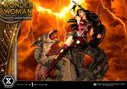 Prime 1 Studio MMDC-48EX Wonder Woman versus Hydra favorite (Concept Design By Jason Fabok)