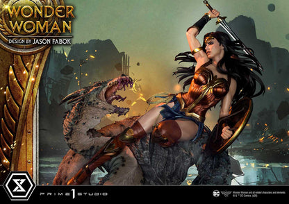 Prime 1 Studio MMDC-48EX Wonder Woman versus Hydra favorite (Concept Design By Jason Fabok)