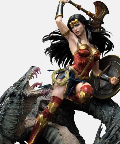 Prime 1 Studio MMDC-48EX Wonder Woman versus Hydra favorite (Concept Design By Jason Fabok)