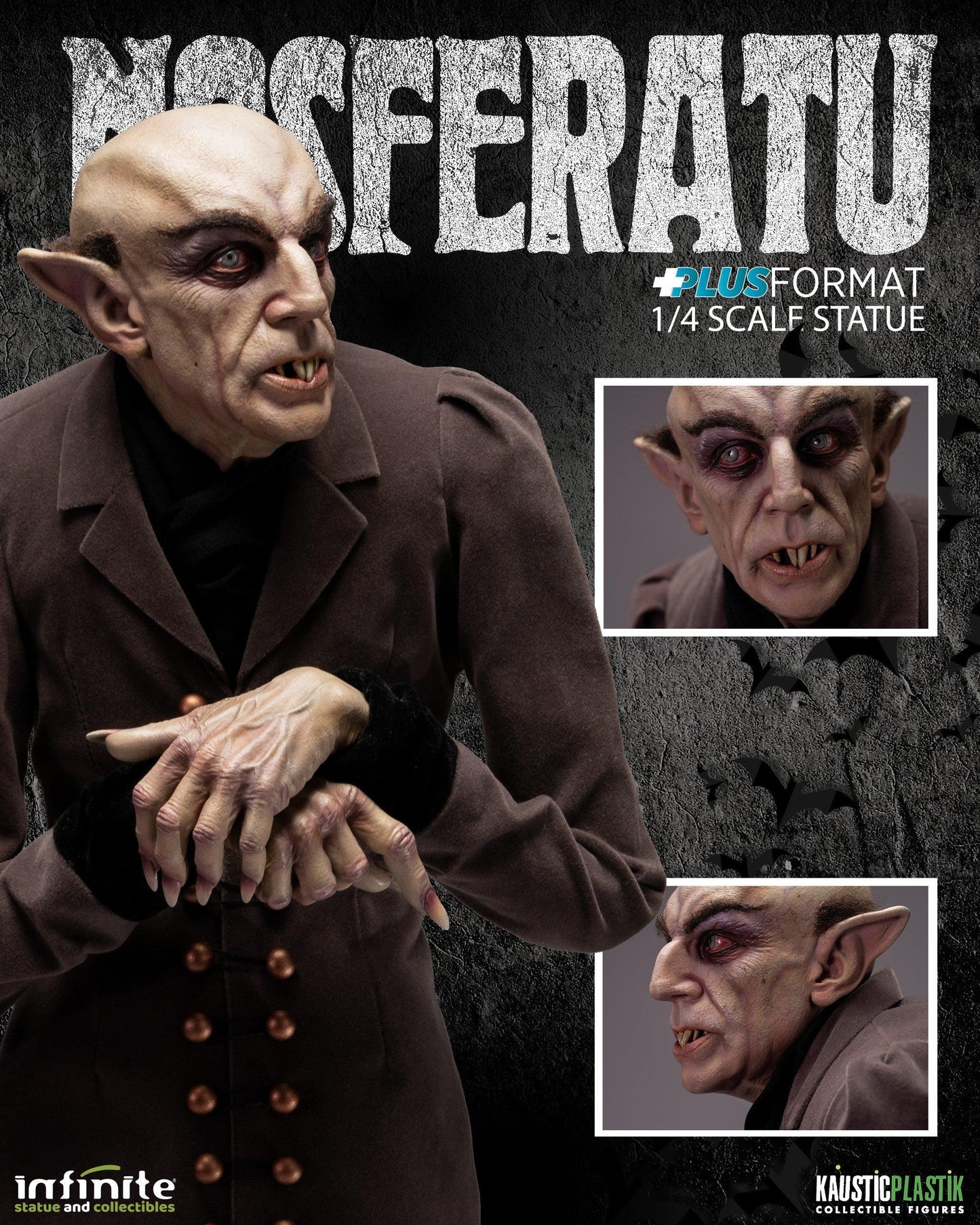 【Preorder】Infinite Statue NOSFERATU PLUS FORMAT 1/4 SCALE STATUE 8033300431207 - ToyFury