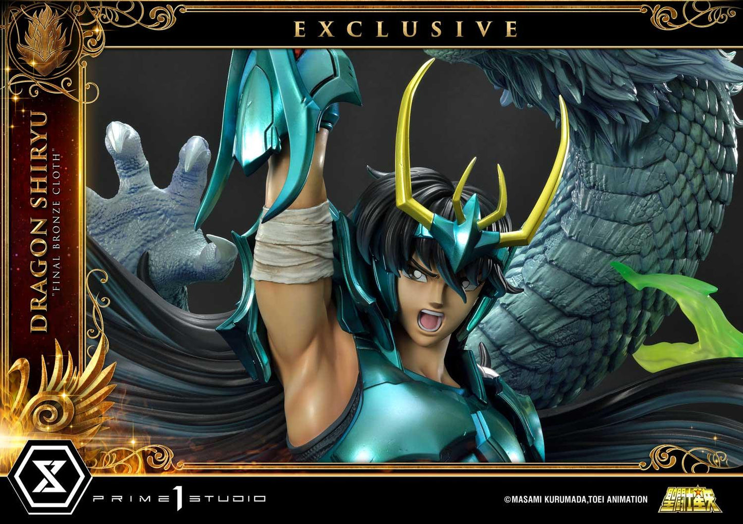 Prime 1 Studio PMKZ-02EX Saint Seiya Dragon Shiryu favorite "Final Bronze Cloth" EX Version