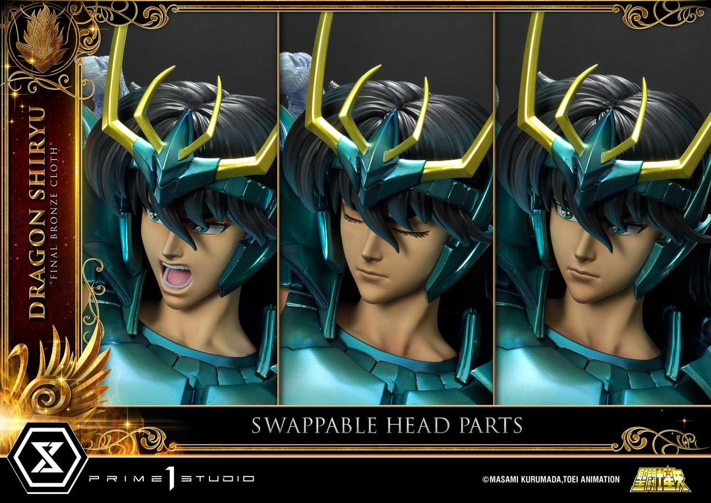 Prime 1 Studio PMKZ-02EX Saint Seiya Dragon Shiryu favorite "Final Bronze Cloth" EX Version