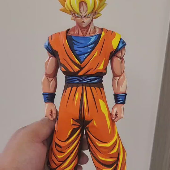 Dragon Ball Repaint Figure Ichiban Kuji Gros Super Saiyan GOKU