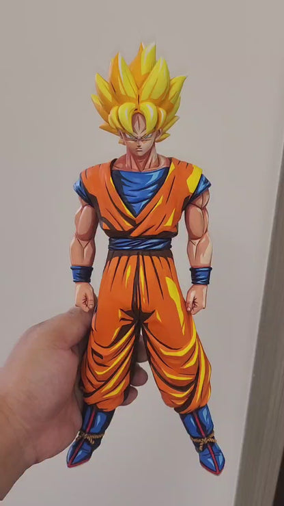 Dragon Ball Repaint Figure Ichiban Kuji Gros Super Saiyan GOKU