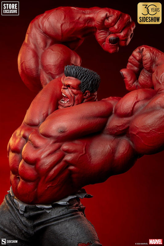 Sideshow RED HULK: THUNDERBOLT ROSS Premium Format™ Figure 3008663 - ToyFury