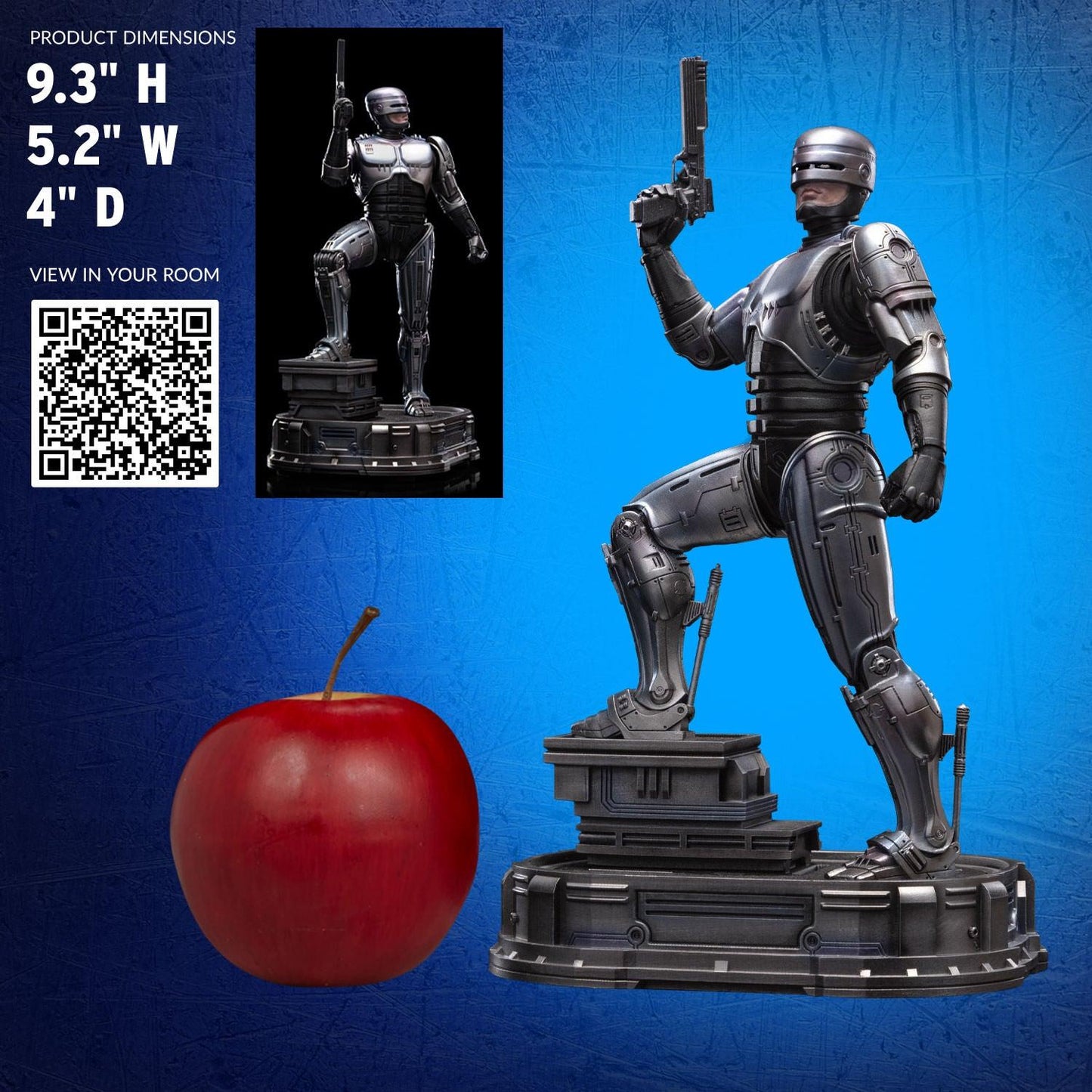 Iron studios Robocop (1987) 1/10 Art Scale Statue ROBOC88423-10 - ToyFury