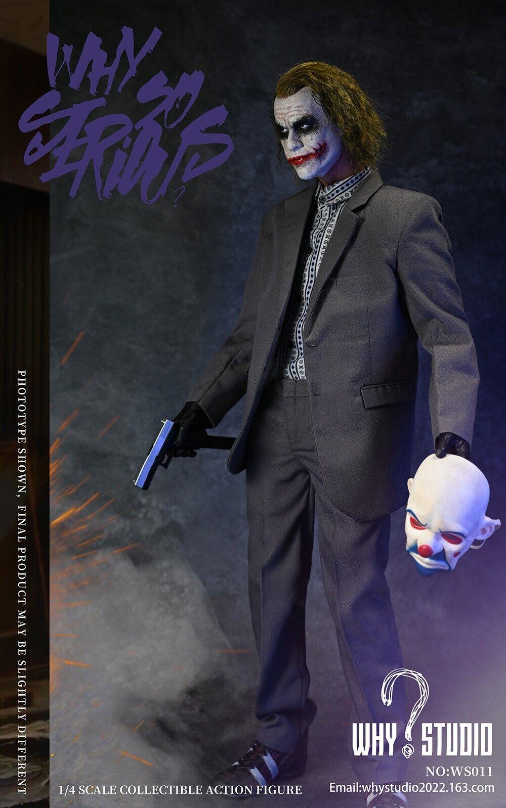 WHY STUDIO DC The Robber Joker Heath Collectible 1/4 Action Figure WS011 - ToyFury