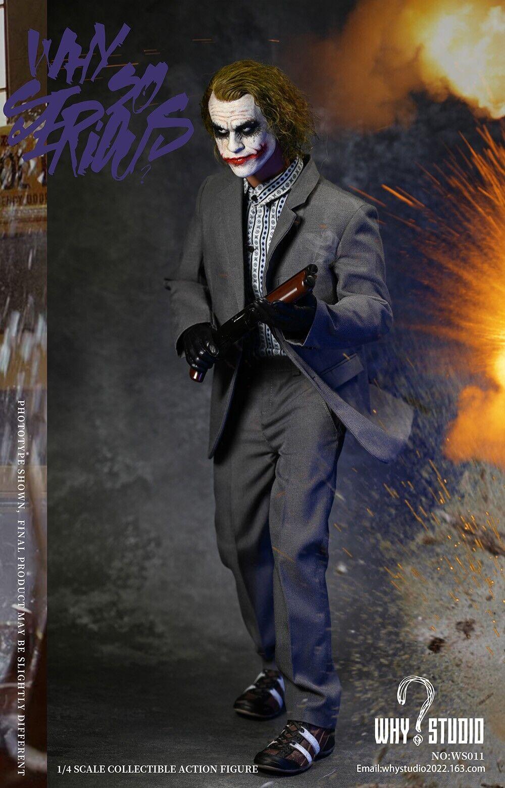 WHY STUDIO DC The Robber Joker Heath Collectible 1/4 Action Figure WS011 - ToyFury