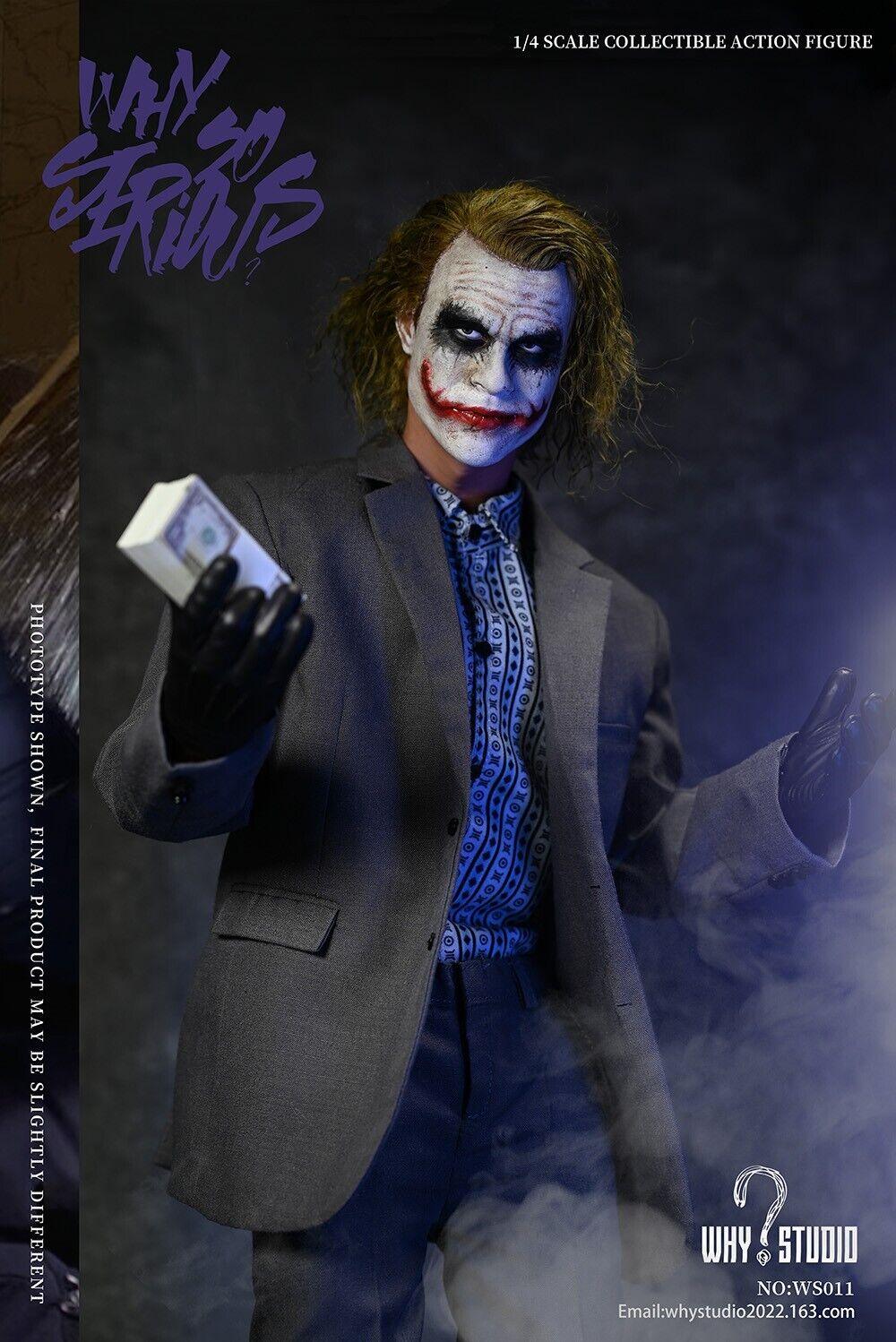 WHY STUDIO DC The Robber Joker Heath Collectible 1/4 Action Figure WS011 - ToyFury