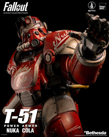 ThreeZero Fallout T-51 Nuka Cola Power Armor 1/6 Scale 3Z07730W0 - ToyFury