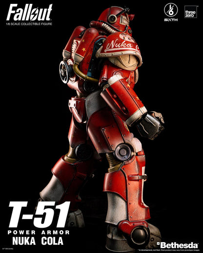 ThreeZero Fallout T-51 Nuka Cola Power Armor 1/6 Scale 3Z07730W0 - ToyFury