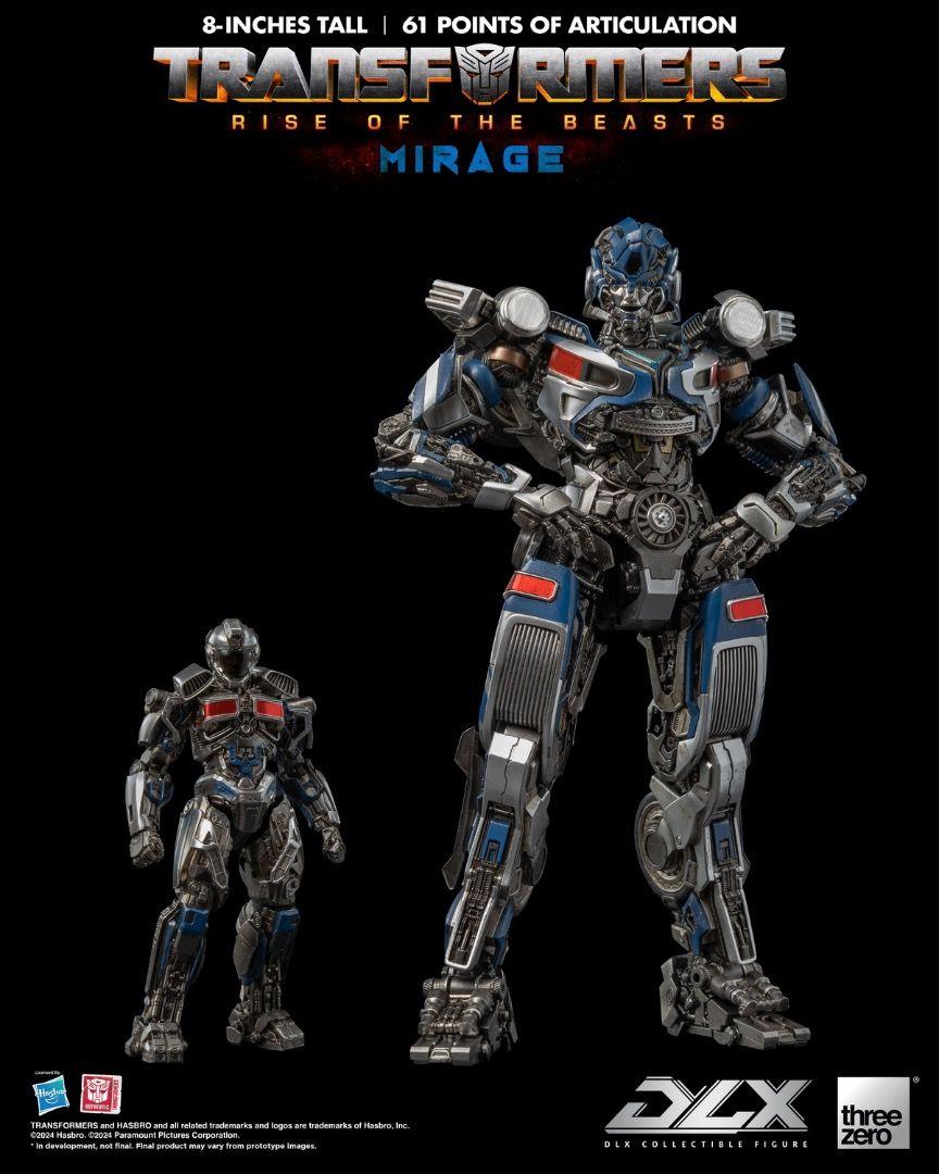 【Preorder】 Threezero 3Z05640W0 Transformers: Rise of the Beasts DLX Mirage Figure - ToyFury