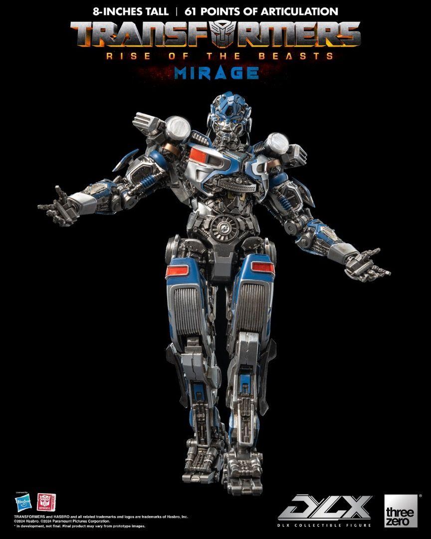 【Preorder】 Threezero 3Z05640W0 Transformers: Rise of the Beasts DLX Mirage Figure - ToyFury