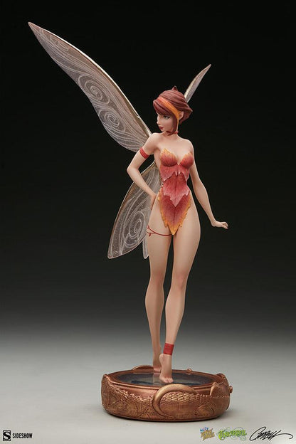 Sideshow Tinkerbell Fall Variant 12'' Painted Statue 2005054 - ToyFury